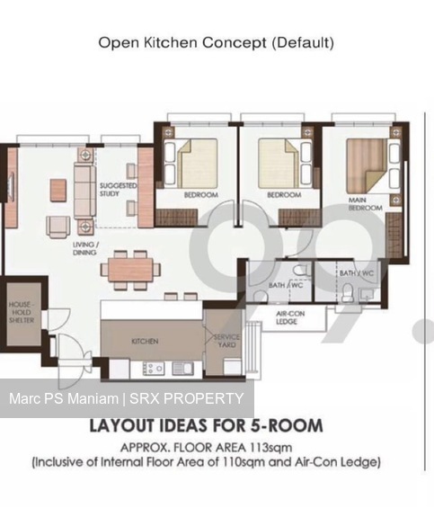 Blk 691B Admiralty Flora (Woodlands), HDB 5 Rooms #533324261